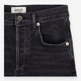 AGOLDE Riley High Rise Straight Crop Stretch Jeans