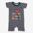 Romper Navy Stripe The Very Hungry Caterpillar