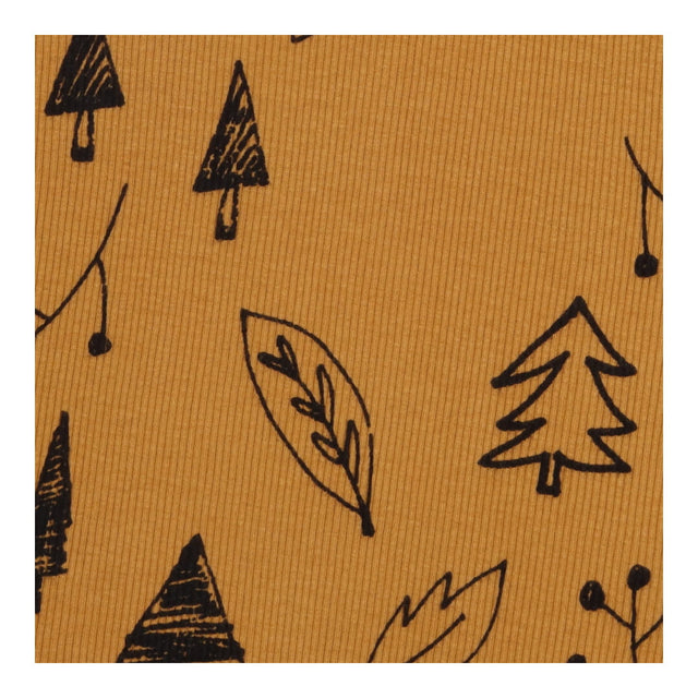 Brown Ribbed Deer Pyjamas