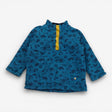Snuggle Fleece Blue with Farmyard Print
