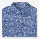 Dress Blue Floral Shirt