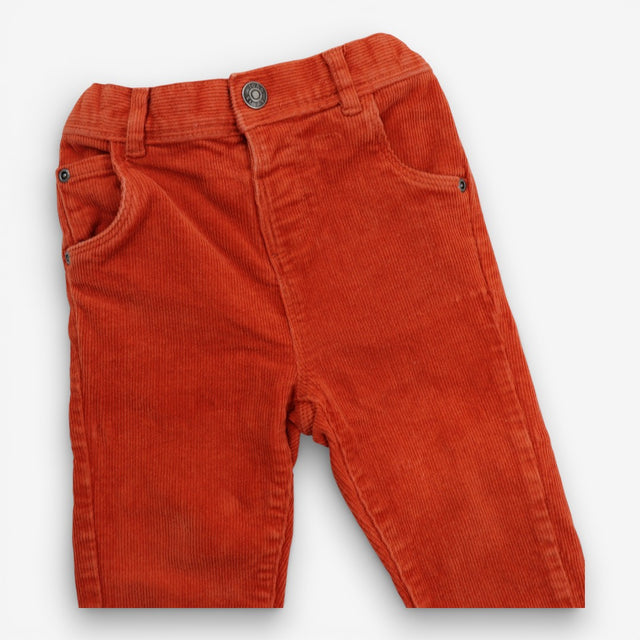 Trousers Cord Orange