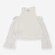 Cream off the shoulder Top