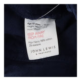 Navy Corduroy Skirt 