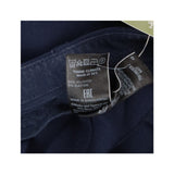 Trousers navy tailored