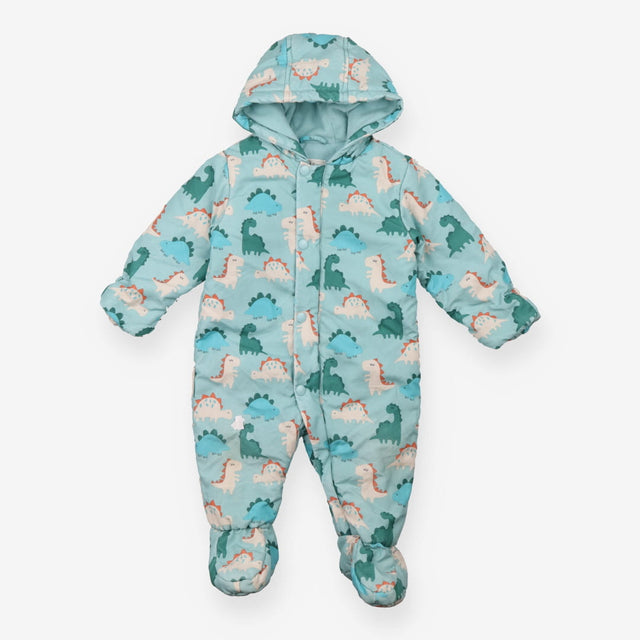 Pramsuit blue dinos