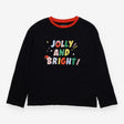 T-shirt black jolly and bright Long sleeve