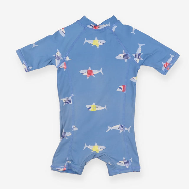 Sunsuit Blue Shark  Print