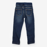 Pull on Jeans with blue drawstring