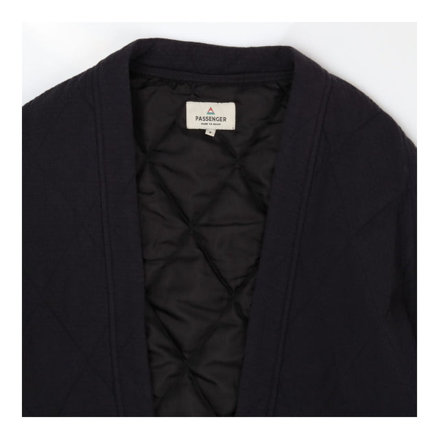 Quilted Overshirt Black