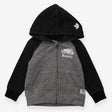 Hoodie full zip grey