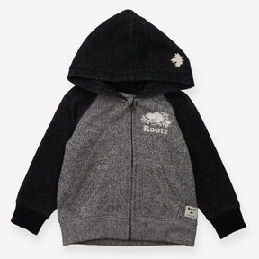 Hoodie full zip grey