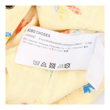Romper Yellow Collared Muslin with Flower Print