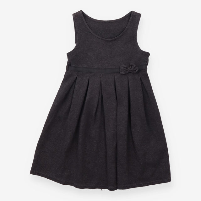 School Dress Grey Jersey