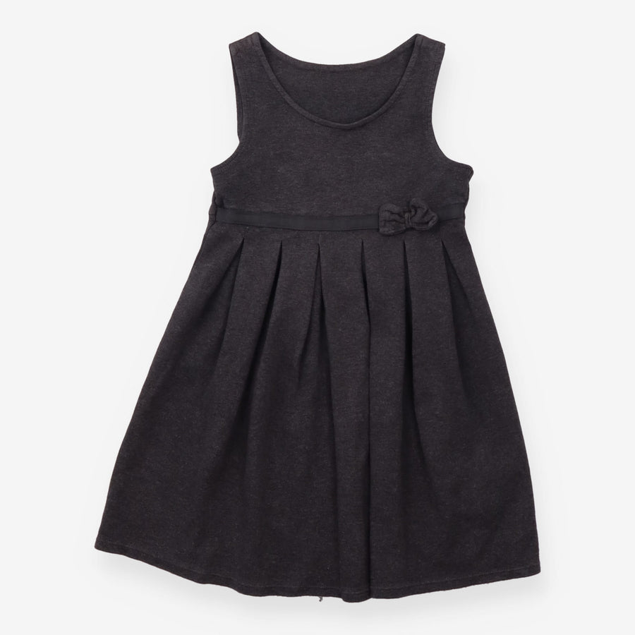 School Dress Grey Jersey