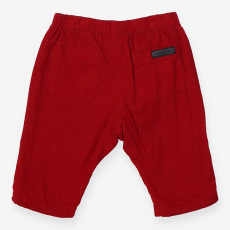 Trousers cord red