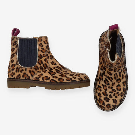 Ankle boots leopard print