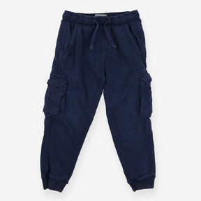 Cargo Jogger Navy with Strings