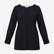Jumper Dress Navy Blue Long Sleeves Si