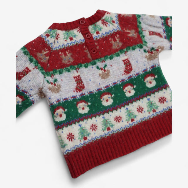 Christmas Red Fairisle Sweater