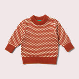 Ginger Diamonds Cosy Knitted Jumper
