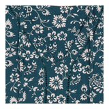 FatFace Teal Green Paisley Floral Notch Neck Tunic