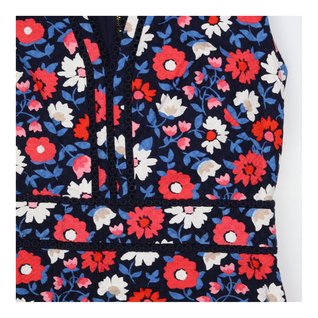 Kate Spade Shore Thing Daisy Jacquard Navy Sheath 