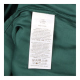 Green Smocked High Neck Long Sleeve Blouse