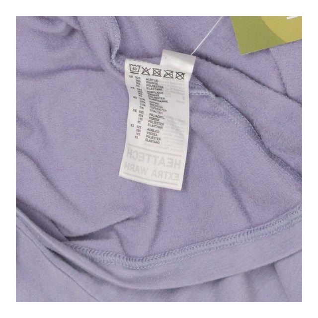 Uniqlo Lilac HEATTECH Thermal Long Sleeve Top