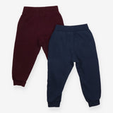 Burgundy and Navy Joggers 2 Pack