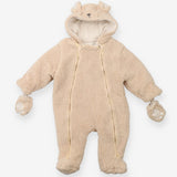 Pramsuit Light brown Teddy