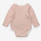 Bodysuit Long Sleeve Pink Stripe