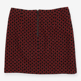 M&S Collection Red Textured Wool Mini Skirt