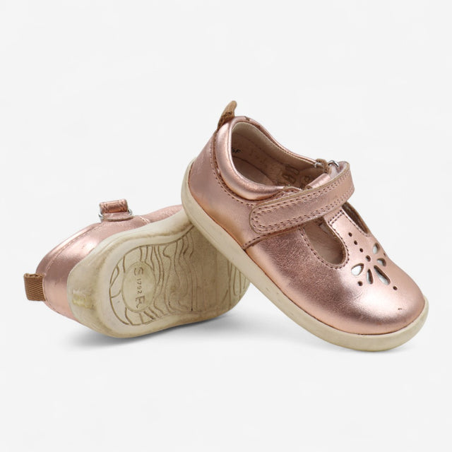 Rose Gold Mary Janes