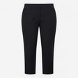 Navy Tailored Straight Leg Stretch Trousers