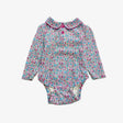 Ditsy Pink Collared Bodysuit