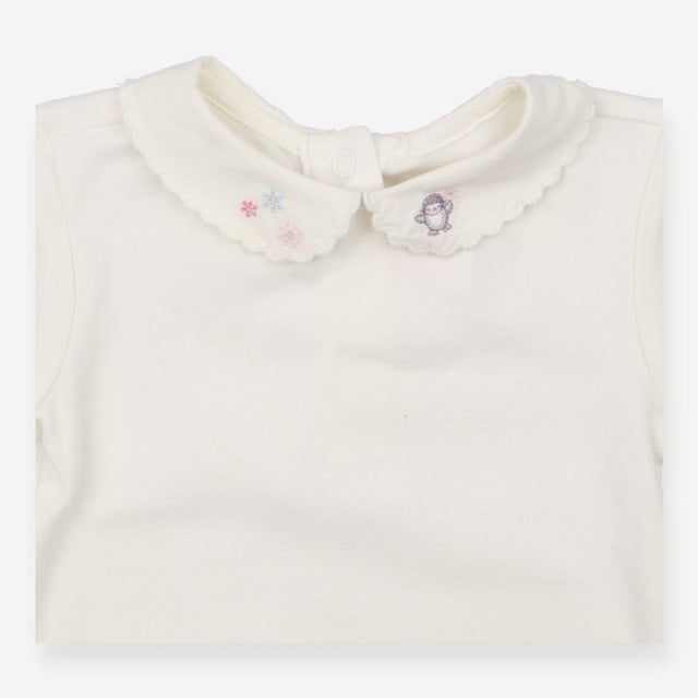 White Collared Bodysuit Penguin