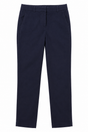 Trousers Navy Tailored Tapered Leg