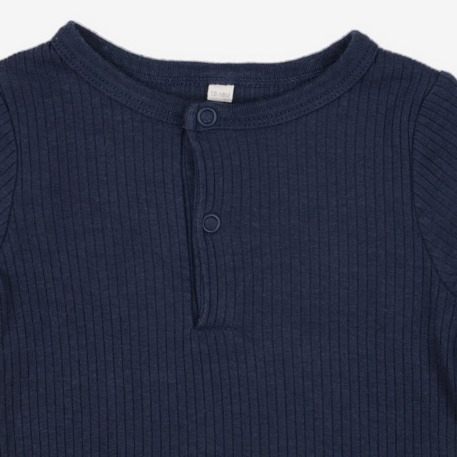 Pyjamas navy ribbed