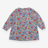 Dress long sleeve floral rabbit