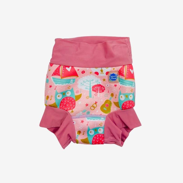 Pink Owl Happy Nappy