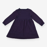 Navy Polka Dot Dress