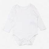  Bodysuits Long Sleeve White 3-Pack