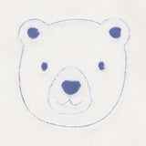 Sweater fur cream bear face