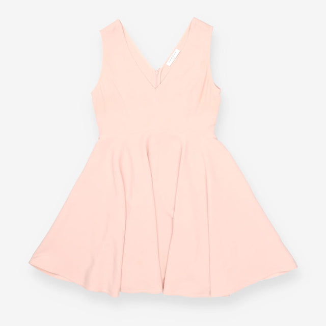 in wash Sandro Baby Pink V‑Neck A‑Line Dress – Cre
