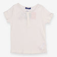 White Ribbed T-shirt