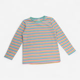 T-Shirt Lucia Long Sleeve Multi Coloured Striped