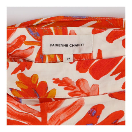 Wrap Skirt - Orange Leaf