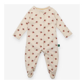 Sleepsuit cream robins