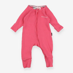 Wondersuit Bright Pink Ribbed